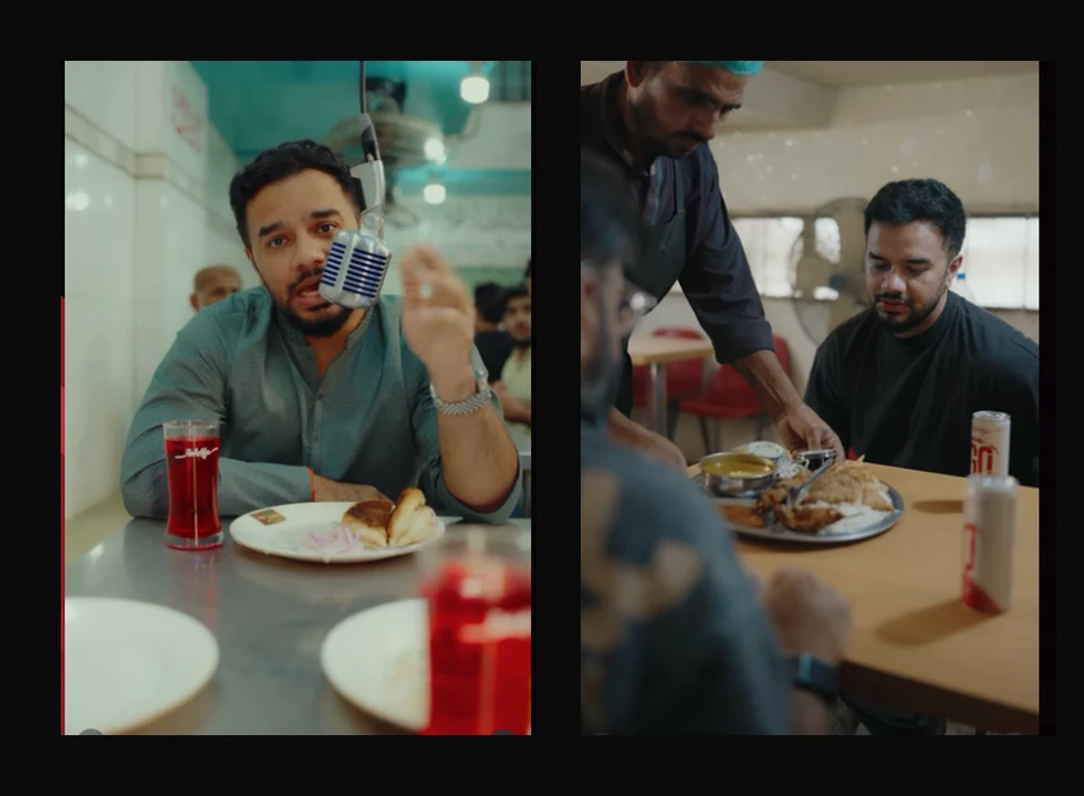 Creator-led RoohAfza campaign stills